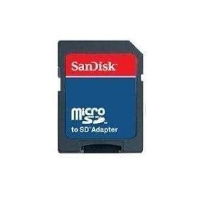 Sandisk MicroSD MicroSDHC to SD SDHC Adapter. Works with Memory Cards up to 32GB Capacity (Bulk Packaged).