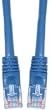 (The price is for 24 pieces.) 5ft 350MHz CAT5E UTP Ethernet Cable with Strain-Relief Boot - Blue