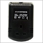 VT 100 UK - 100 WATTS STEP UP CONVERTER FOR UK PRODUCTS TO WORK IN THE US. Not to be used with the hair dryers, hair straightners or heating appliances.