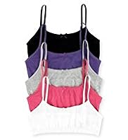 5 Pack Cotton Rich Assorted Crop Tops