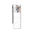 Wellspring Magnetic Refrigerator Note Pad with Pencil, Toile Birds Collection, Bluebird