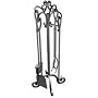 Panacea 5-Piece Scroll Top Fireplace Tool Set