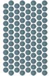 100pc 13/16 inch Blue FINE Silicon Softies Wheels, USA