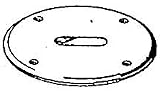 BECKSON COVER PLATE -- A.B.S. BLACK 6.5'