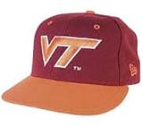 Virginia Tech Hokies Fitted 5950 Wool Cap - B000A0W1RU