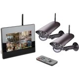 New-LOREX LW2902 PORTABLE 9" COLOR LCD DIGITAL WIRELESS SYSTEM WITH 2 CAMERAS - LORLW2902