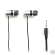 Sentry Earphones Metal Bulletz with Pouch