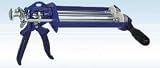 Wellmade Tool 3337-S Dual Cartridge Caulking Gun - Hand Operated - 300 ml capacity