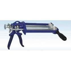 Wellmade Tool 3337-S Dual Cartridge Caulking Gun - Hand Operated - 300 ml capacity by Wellmade Tool