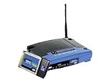 Electronics : Linksys Wireless-G Network Kit for Notebooks WKPC54G - Wireless router + 4-port switch - EN, Fast EN, 802.11b, 802.11g external