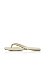 Buffalo Girl Chanclas al dedo 622-1 (Beige)
