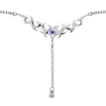 EXOTICA Sapphire Blue TRIBAL BACK Belly Chain