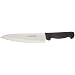 Basics P94801B 8" Cooks Knife with Black Polypropylene Handle