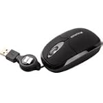 Soyntec Black Retractable Mini Mouse