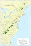 Appalachian Trail Wall Map (Maine to Georgia)