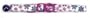 (Price/1)Flower Frenzy Safety Cat Collar Adj 8 - 12" Pur