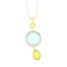 Circle Drop Necklace by Michael Vincent Michaud