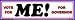Vote for ME for Governor bumper sticker