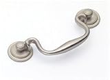 Georgetowne 6003SN 4 CC Bail and Rosettes Satin Nickel