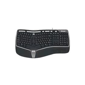 Microsoft - Natural Ergonomic Keyboard 4000 - Clavier Ergonomique Filaire