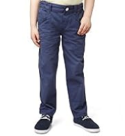 Pure Cotton Adjustable Waist Twisted Leg Chinos