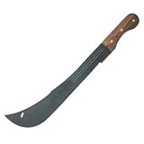 Swampmaster Machete, 16, UltraBlaC2, Walnut Handle, Sheath