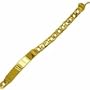 14Kt Yellow Gold Elegant Men's Bracelet