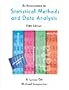 An Introduction to Statistical Methods and Data Analysis
