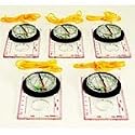 Orienteering Compasses (Pkg/5)