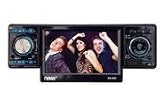 Naxa NX-685 4 Touchscreen LCD Display Motorized Detachable PLL Electronic Tuning Stereo AM/FM Radio Mulitmedia Player