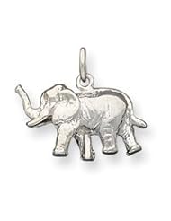 Sterling Silver Elephant Charm QC2554"