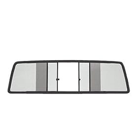 CRL Duo-Vent Four Panel Truck Slider with Dark Gray Glass for 1967-1972 Large Window GMC/Chevy Truck