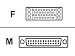 Adtran V.35 Connector Adapter Accs Convrts To Single V.35 I-Face/37Pin