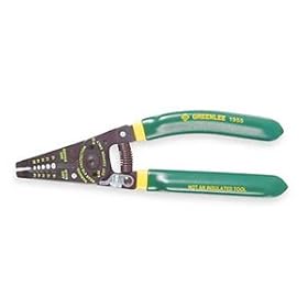 Click here to buy Wire Stripper Cutter,Manual,7 3 8 In L Greenlee 1955.