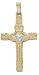 Celtic & Claddagh Crosses 14kt Gold REL6110