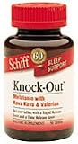 Schiff Knock-Out - Melatonin with Valerian Capsules 50 Each