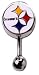 Pittsburg Steelers Officially Licensed belly button ring