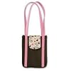 True Images Microfiber Chocolate/Bubble Gum Carrier Medium