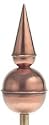 Avalon 700 Copper Cupola Finial