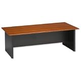 Brand New. Emperial Rectangular Coffee Table W1200xD600xH400mm Cherry Veneer Black Trim