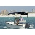 SafeGuard Premium Bimini Top 3 Bow with all Hardware 6'x46'x67'-72' - Navy Blue by