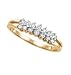 14kt. Gold, 1/4 ct. tw. Diamond Anniversary Ring