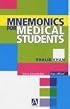 Mnemonics for Medical Students