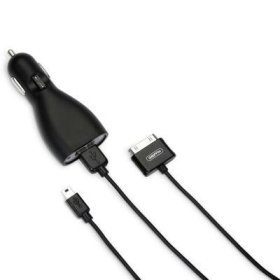 Electronics: Powerjolt Ipod Charger   Black