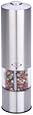MIU France Stainless Steel Battery-Operated Peppermill with LED Light