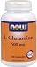 L-Glutamine by NOW Foods - (500mg - 120 Capsules)