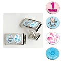 New Baby Themed Double Cufflinks - Item Ref: NBDTCF