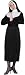 2 P'CE NUN SISTER LADY FANCY DRESS COSTUME/OUTFIT SIZE UK 12/14