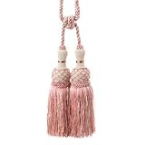 Ivory and Pink Elizabeth Tassel
