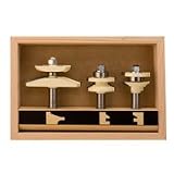 Buy 2 Flute Flat Raised Panel Router Bit With Cove & Bead Stile & Rail Cutters... by Stone Mountain